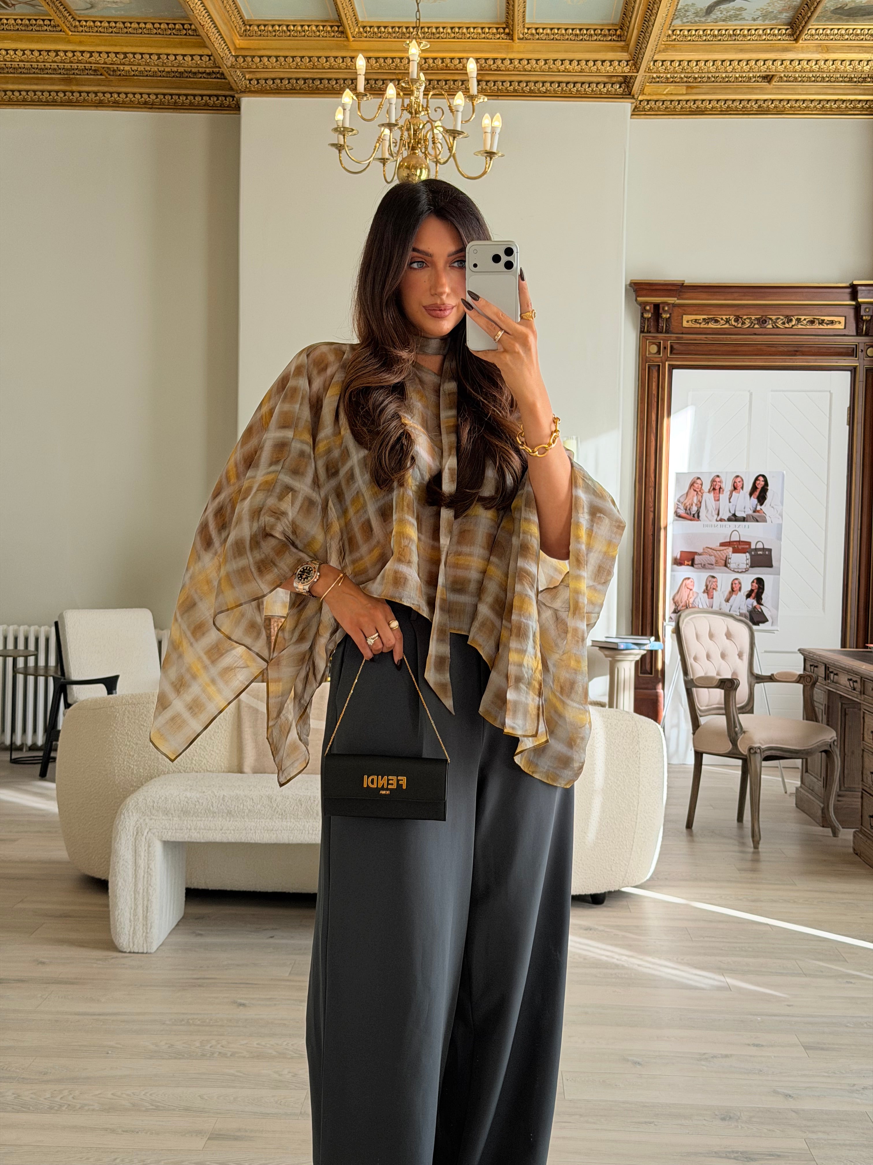 Fendi Roma Long Wallet