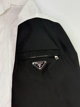 Prada Re-Nylon and Cotton Poplin Shirt (Size 42/UK10)