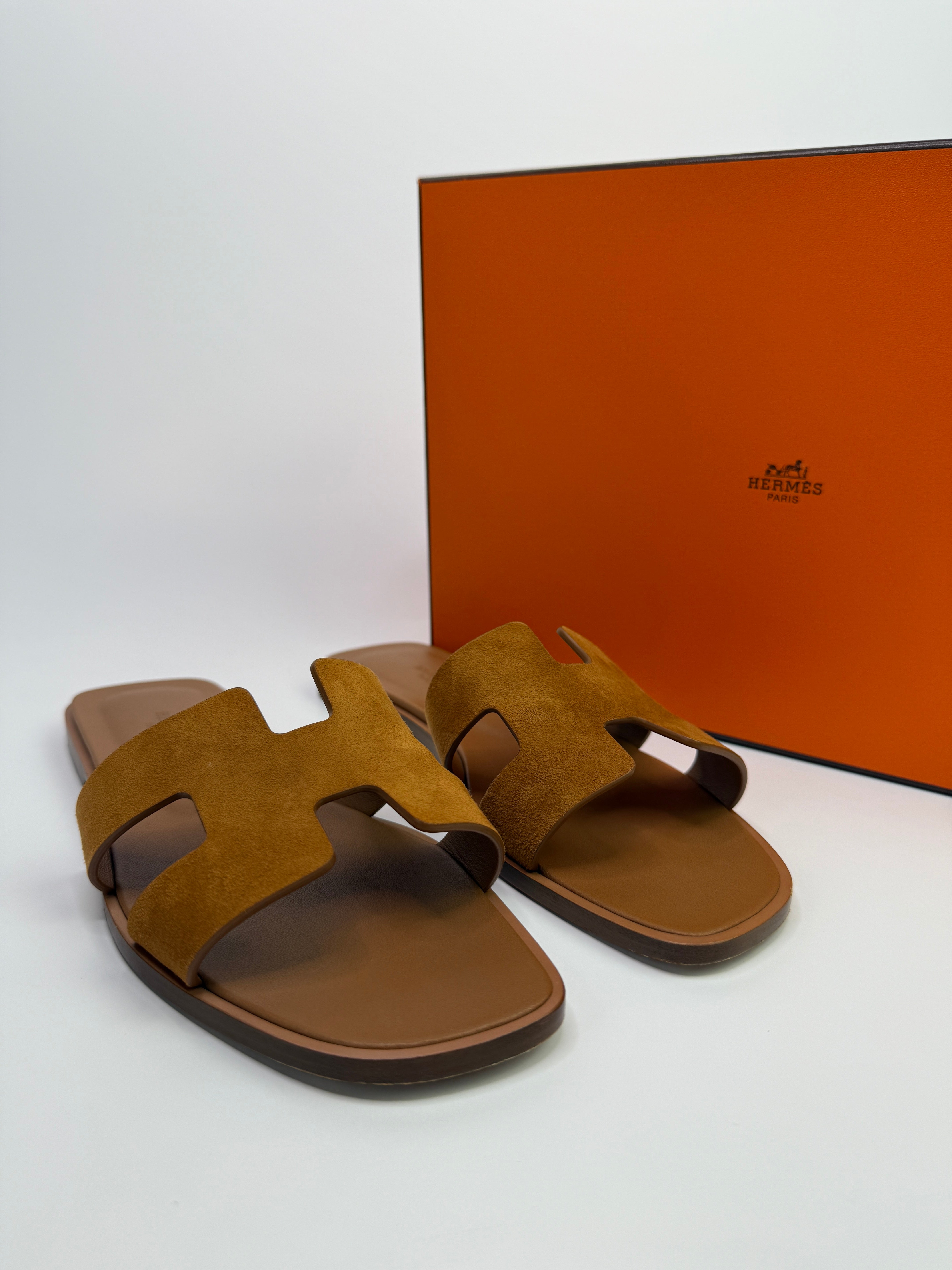 Hermès Oran Sandals (Size 37/UK4)