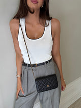 Chanel Wallet On Chain Black Caviar Leather With GHW