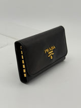 Prada Saffiano Leather Keychain