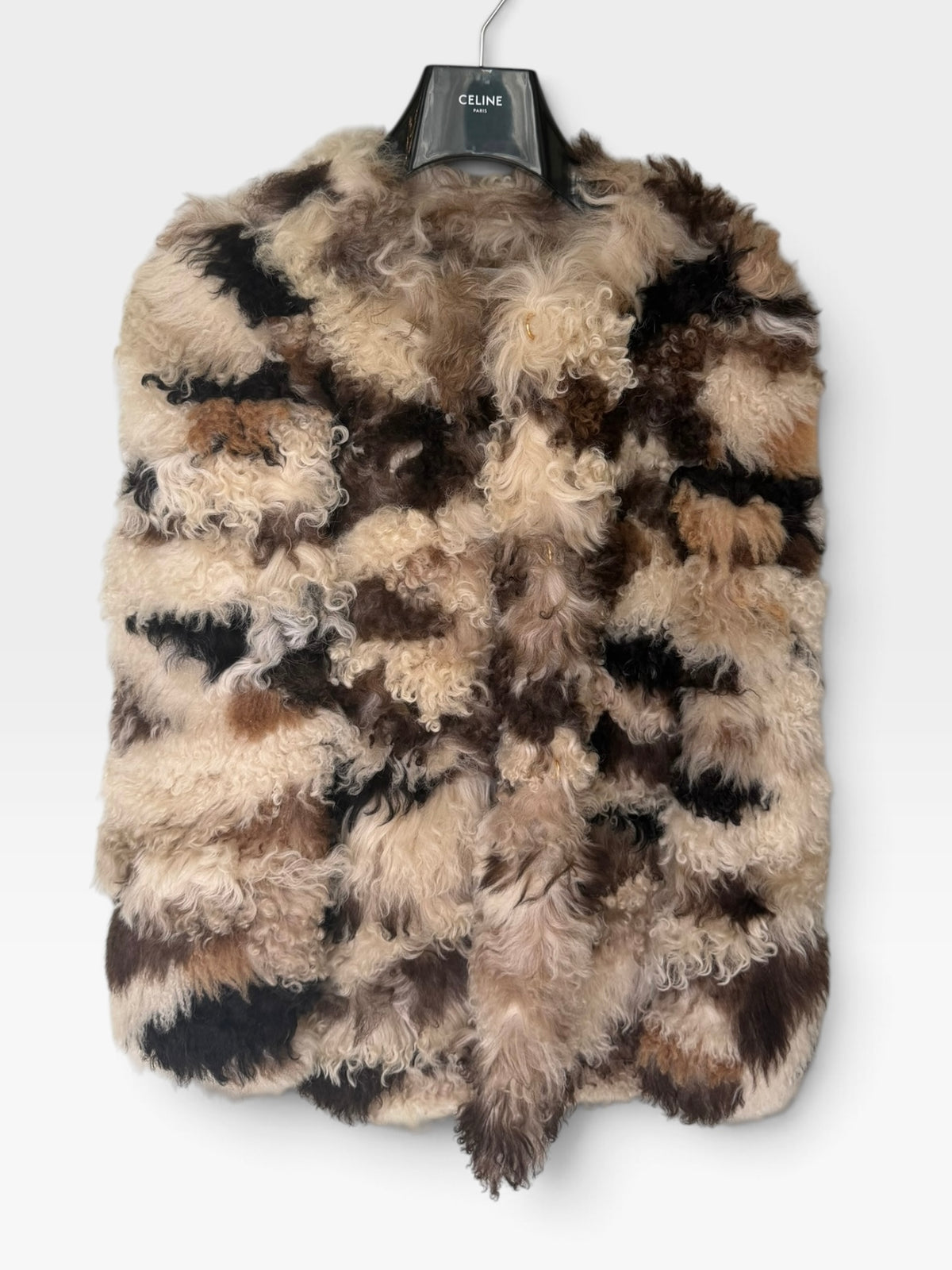 Celine Coat In Shearling. 100% authentic and preloved in excellent condition.