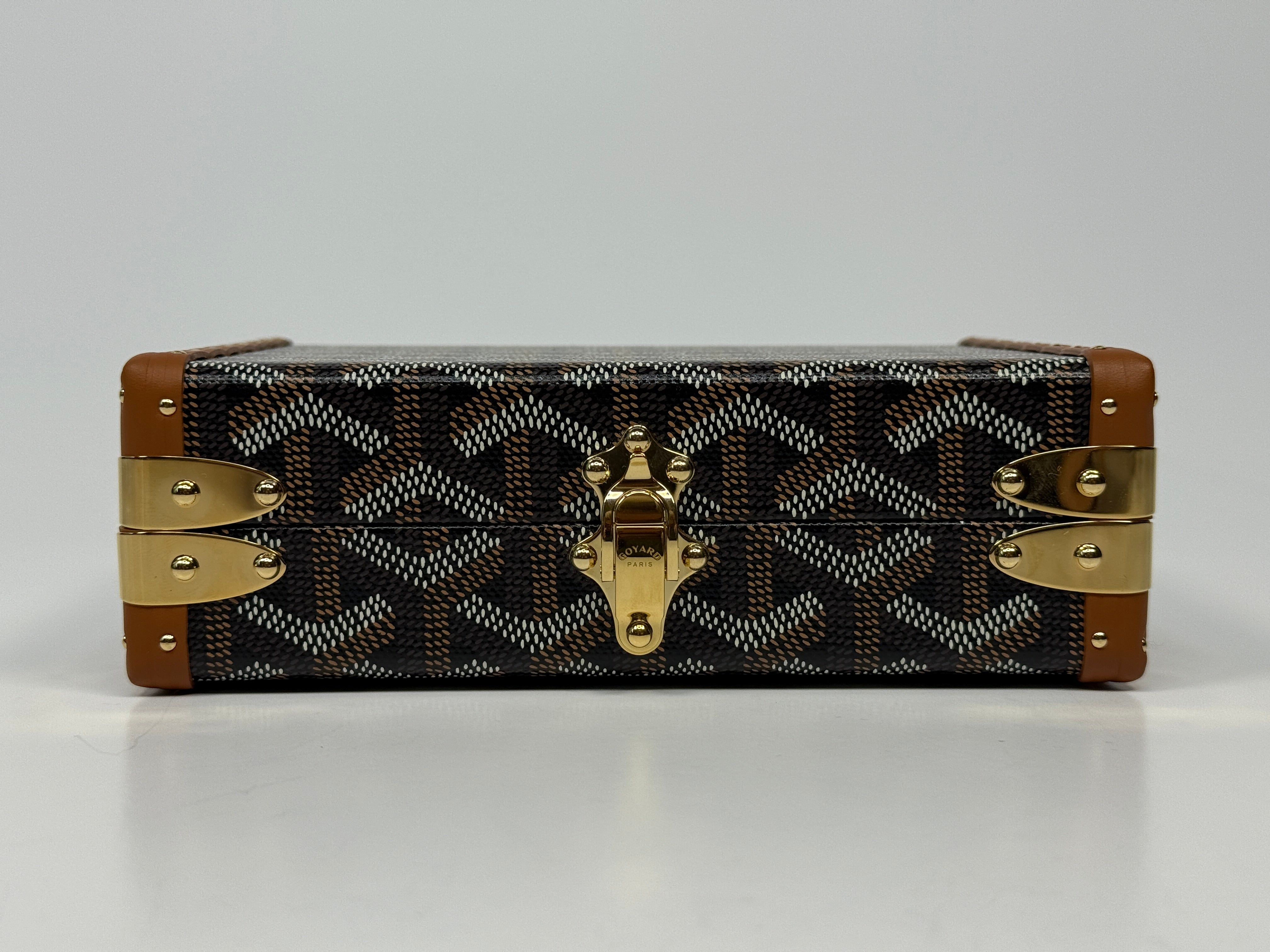 Goyard Minaudiere Trunk Shoulder Bag