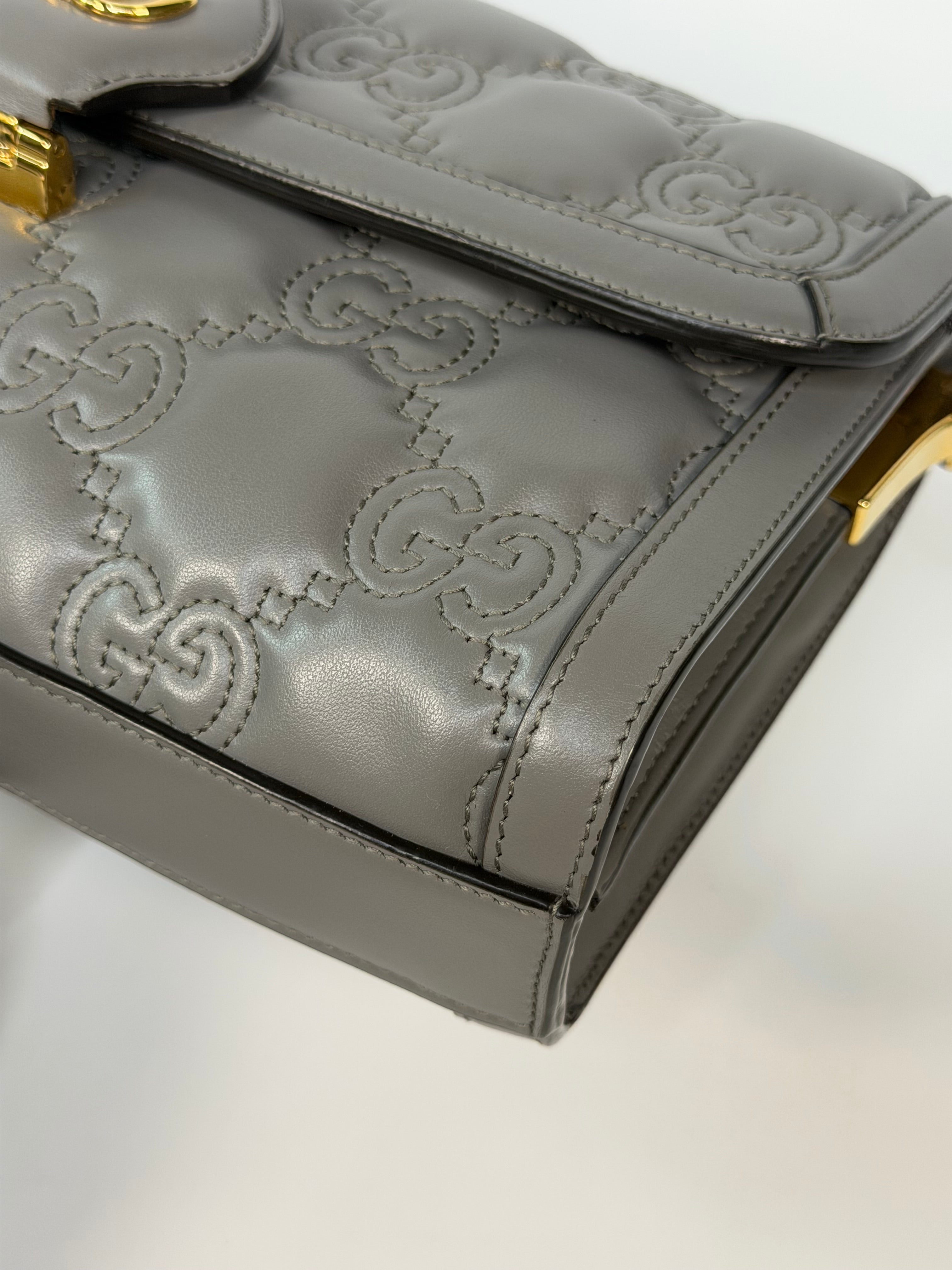 Gucci GG Matelassé Embossed Shoulder Bag. Authentic and preloved in excellent condition.