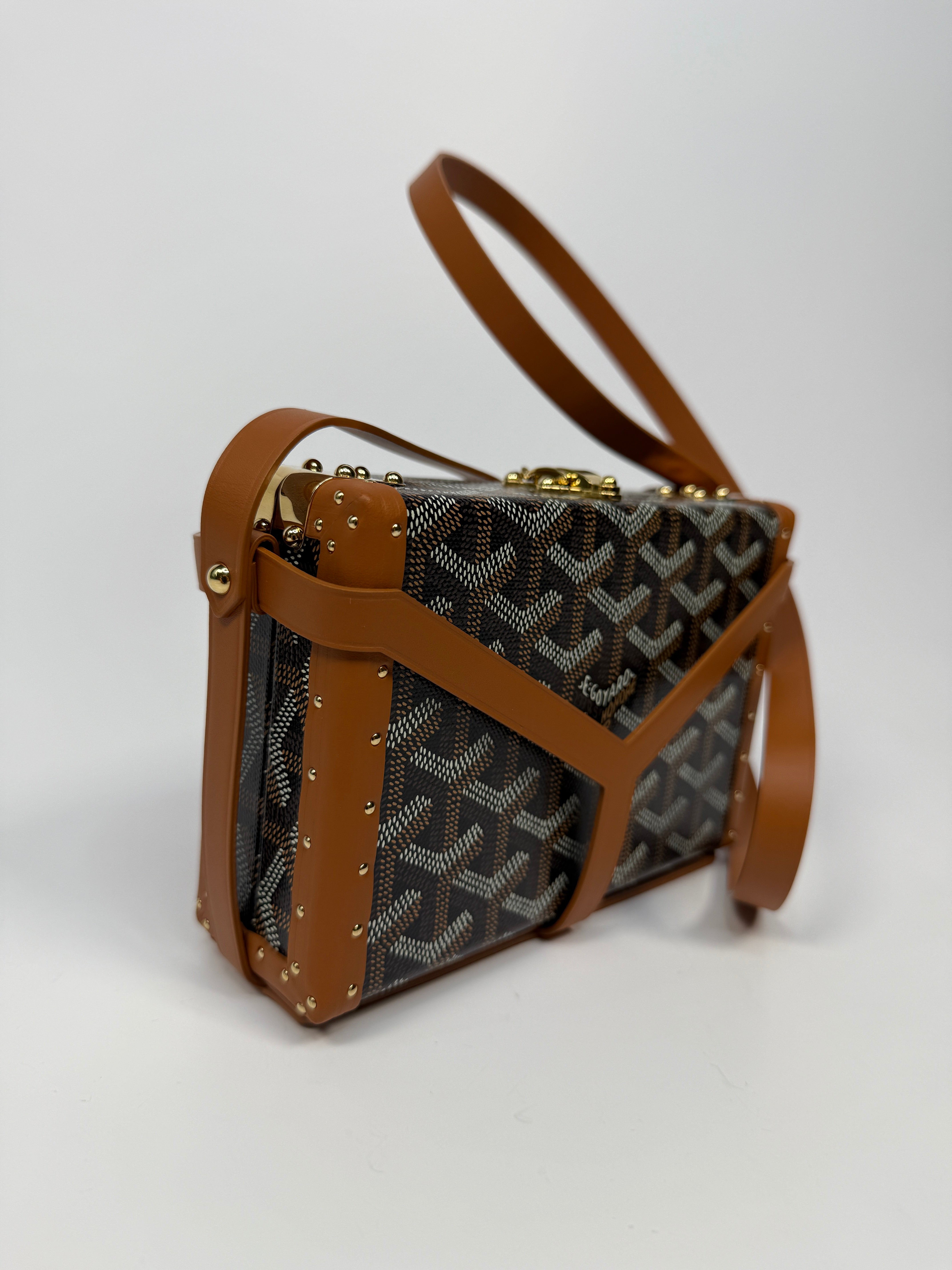 Goyard Minaudiere Trunk Shoulder Bag