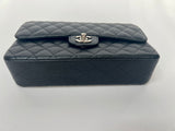 Chanel Black Caviar Leather Medium Classic Double Flap