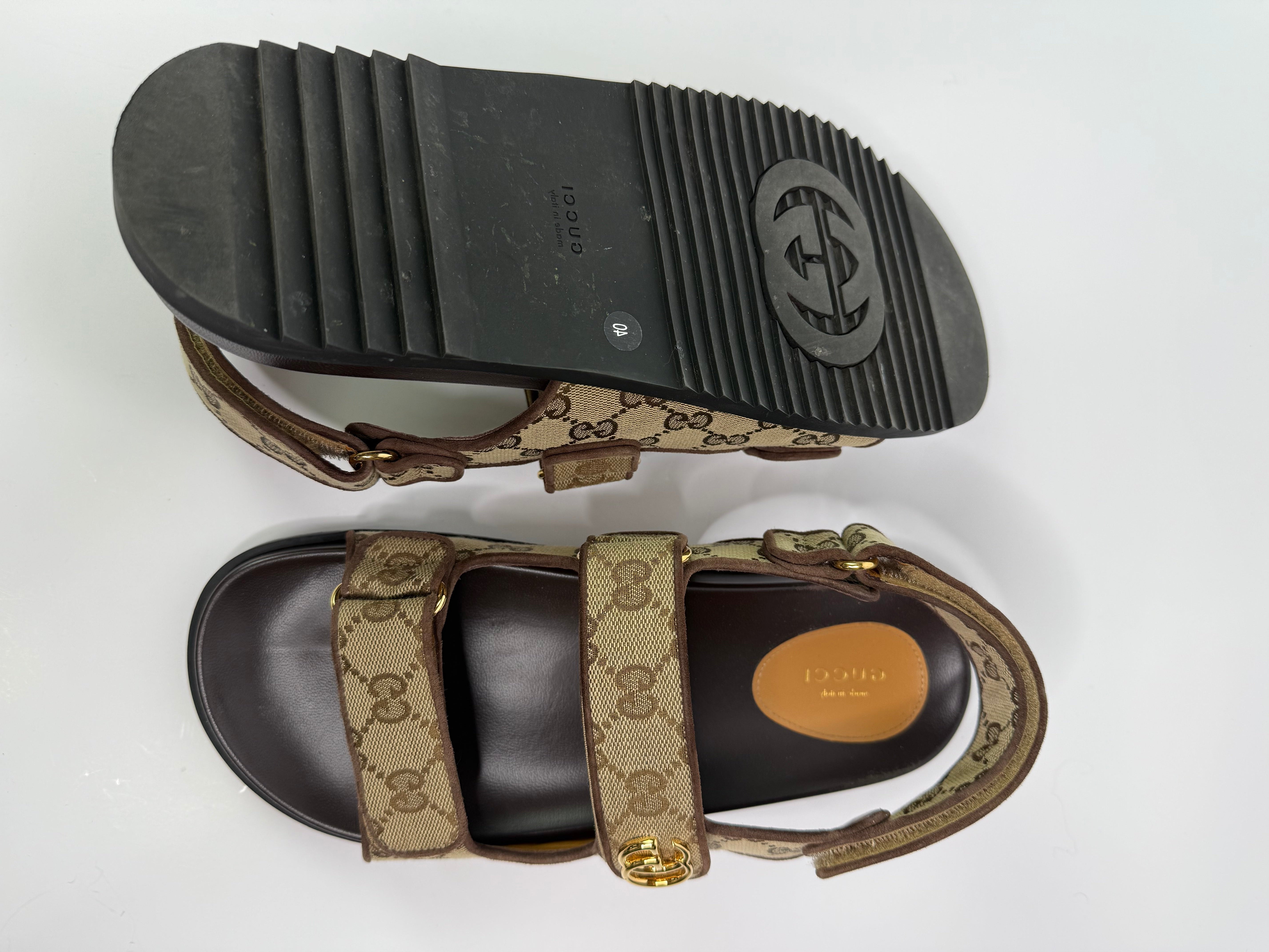 Gucci GG Dad Sandals (Size 40/UK7)