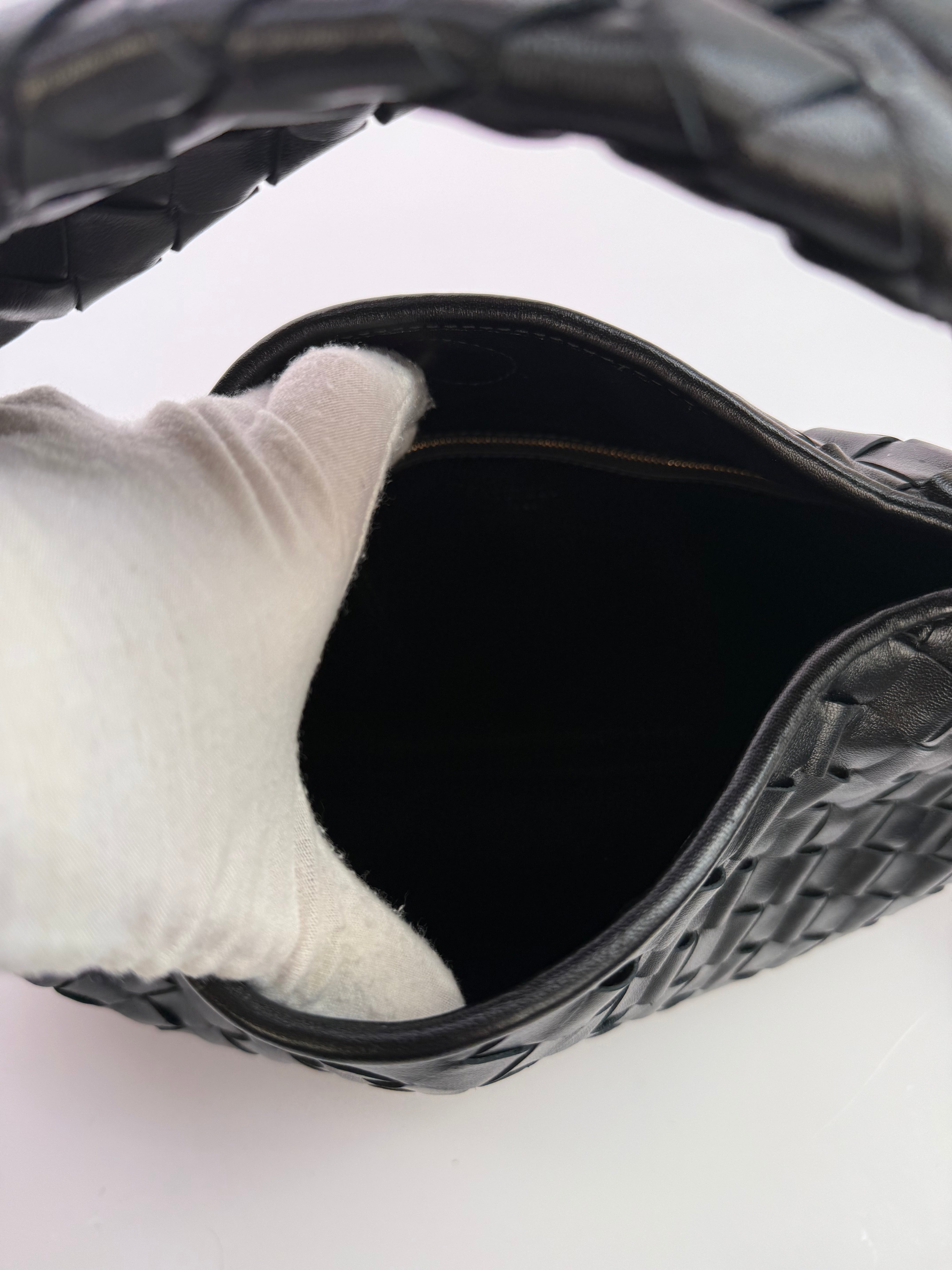 Bottega Veneta Medium Hop Intrecciato Leather Tote