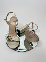 Gucci Marmont Mid Heel Sandal (Size 39/UK 6)