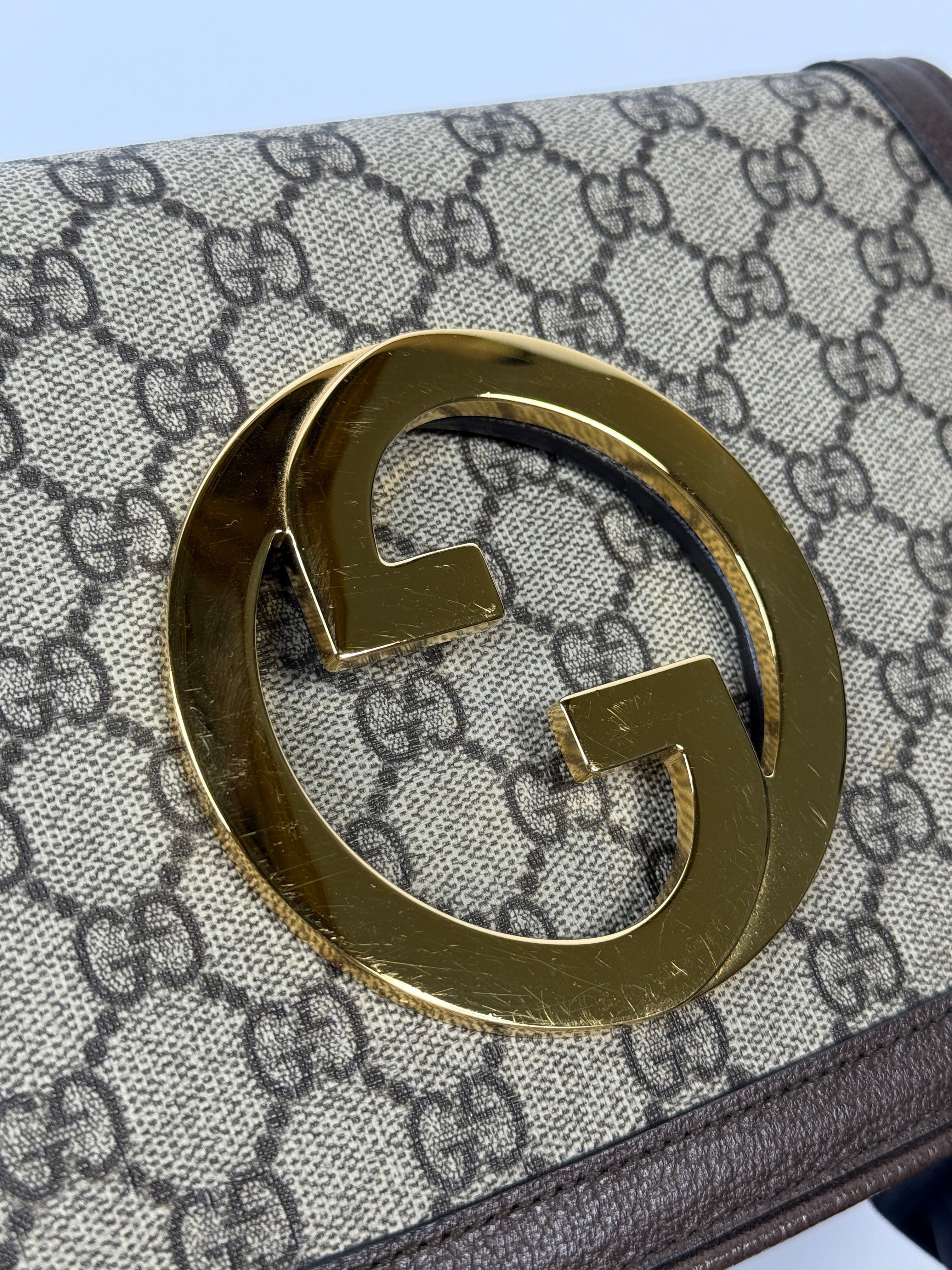 Gucci GG Supreme Blondie Shoulder Bag