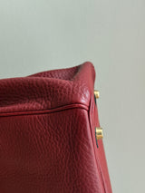 Hermès Birkin 30 In Rouge H Clemence Leather GHW