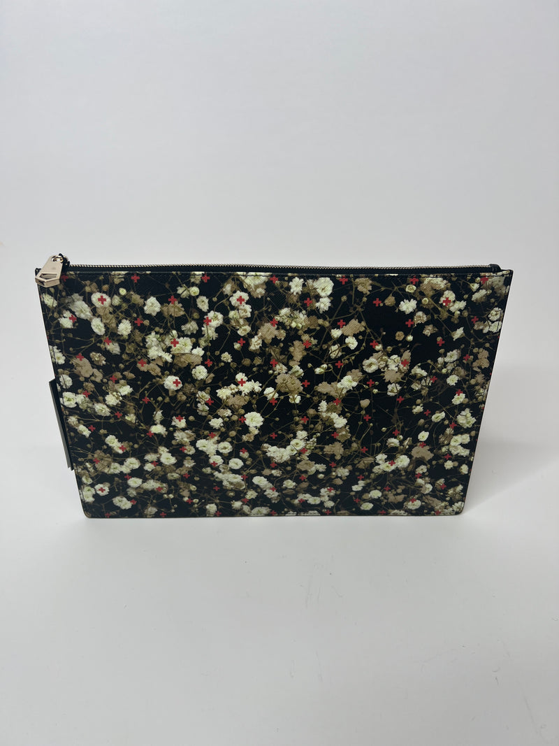 Givenchy Floral Baby Breath Large Pouch