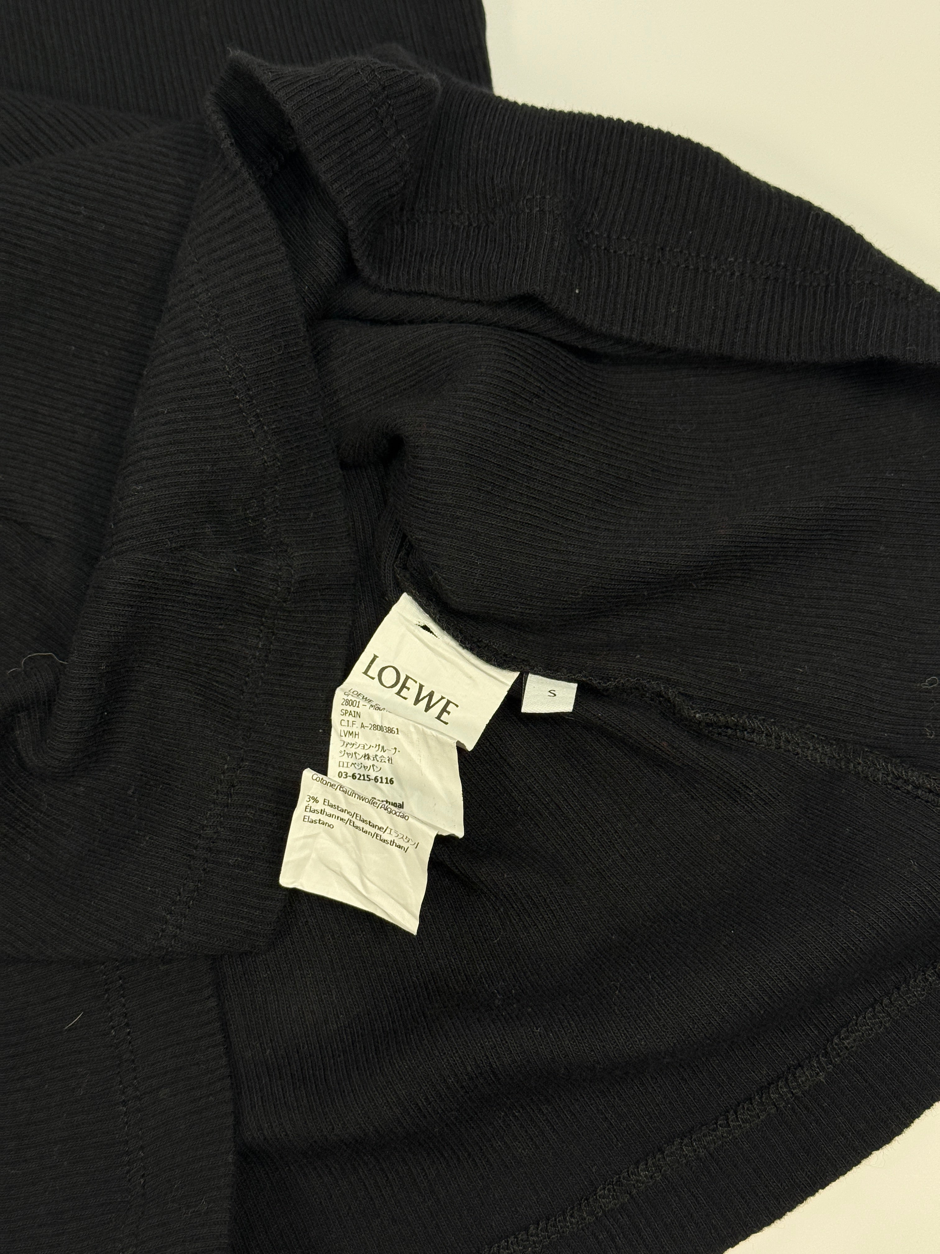 Loewe Anagram Black Vest (Size S/UK8)