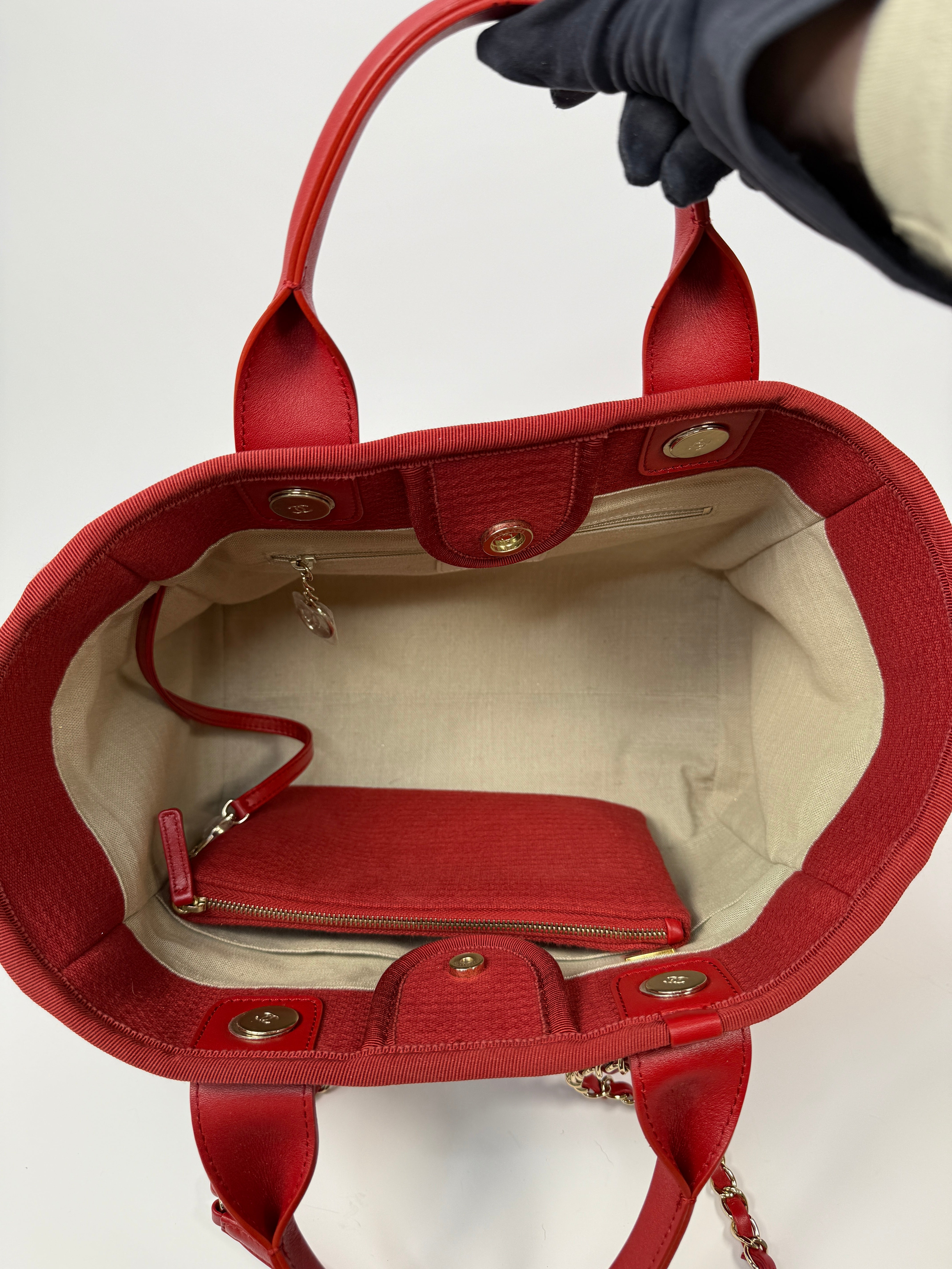 Chanel Deauville Small Tote Bag