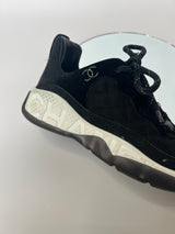 Chanel Black Sneakers (Size 36.5/UK 3.5 )