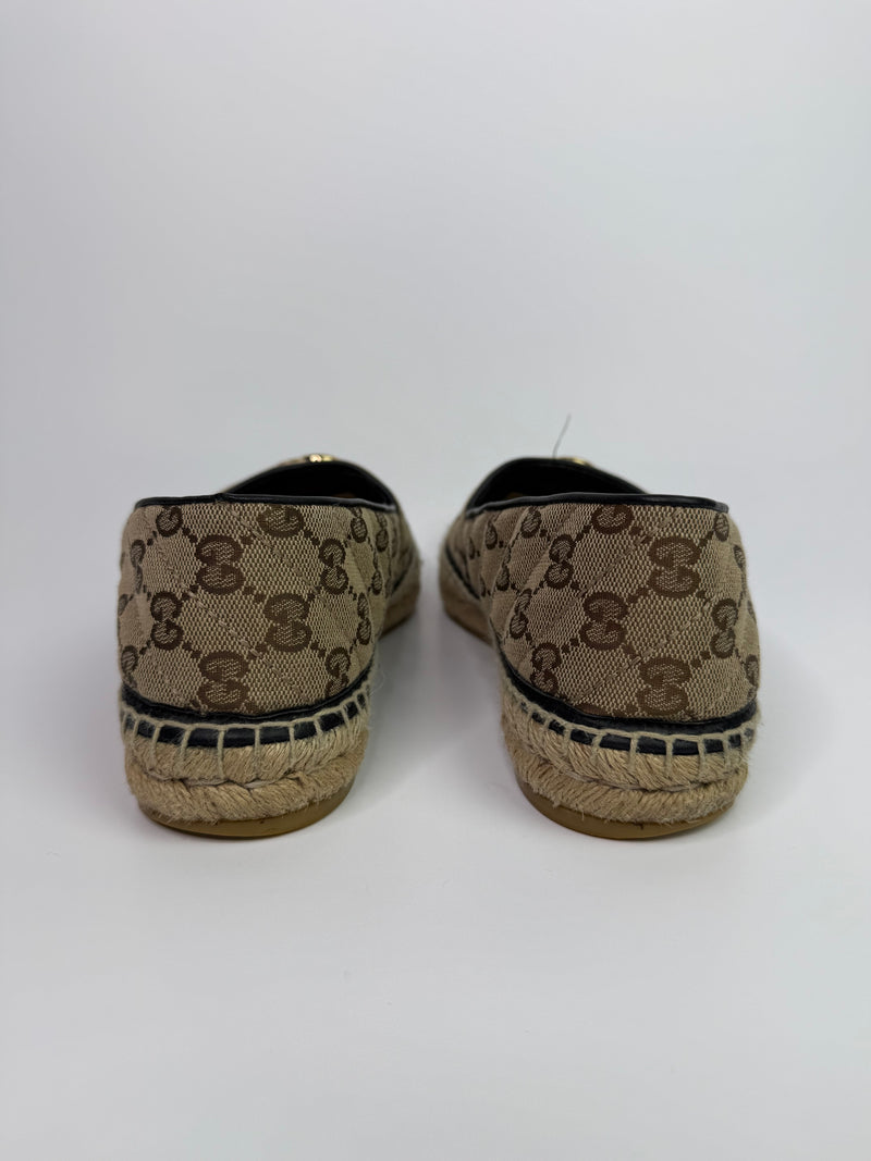 Gucci GG Espadrilles (Size 39/UK6)