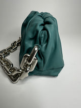 bottega veneta leather chain pouch shoulder bag