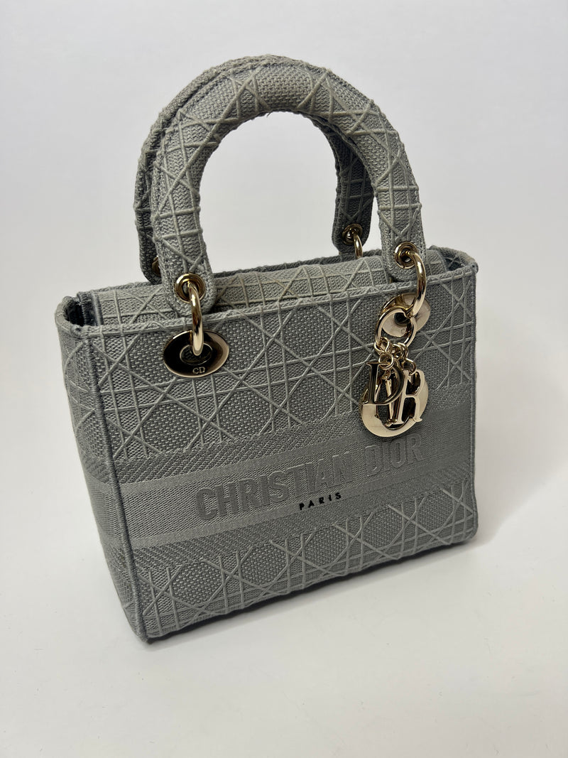 Christian Dior Medium Lady  D-LITE BAG
