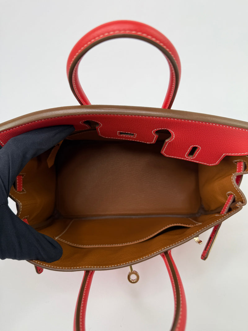 Hermès Birkin 25 In Candy Rose Jaipur Epsom With Permabrass Hardware