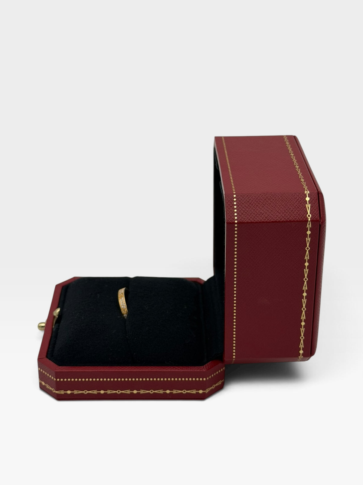 Cartier Love Ring In Yellow Gold With Diamonds (Size 56) 100% authentic and preloved in excellent condition