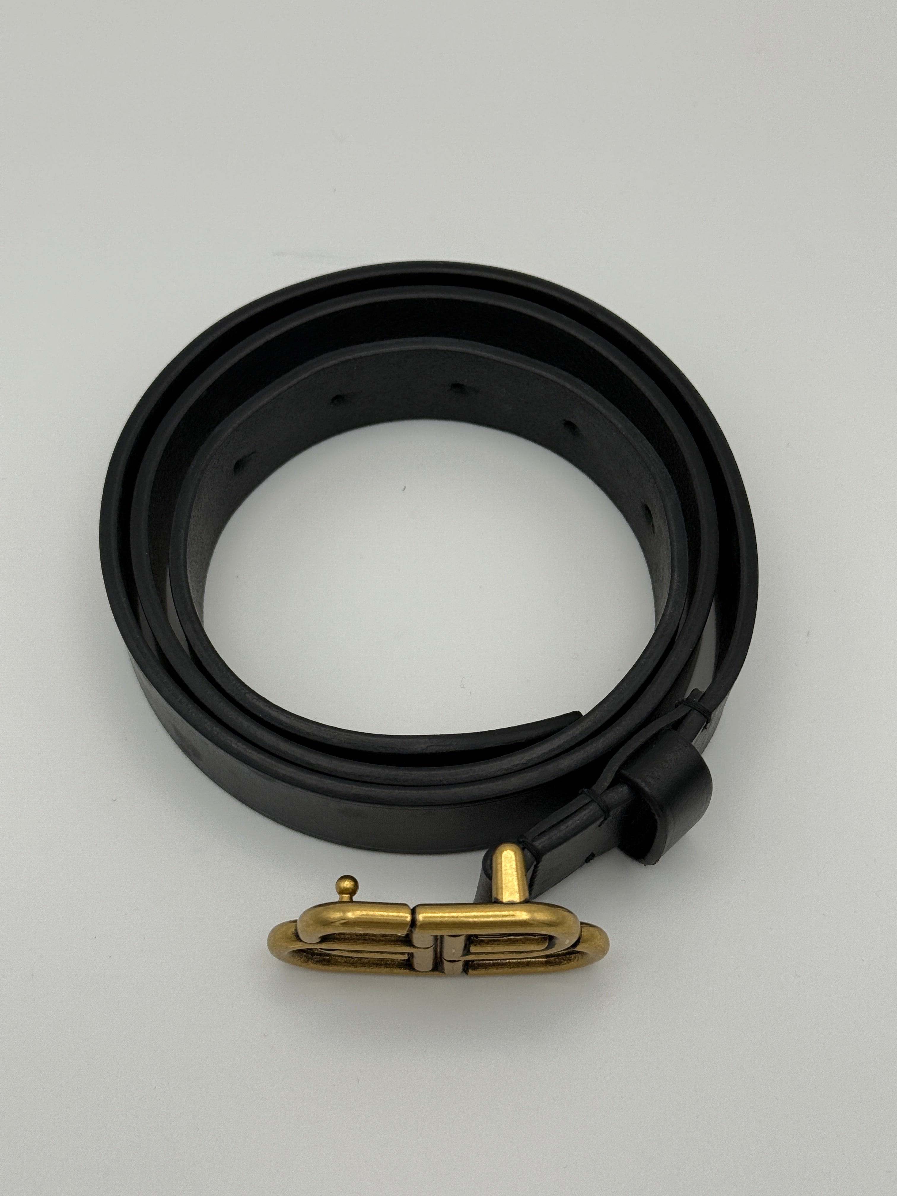 Balenciaga BB Logo Belt (Size 85)