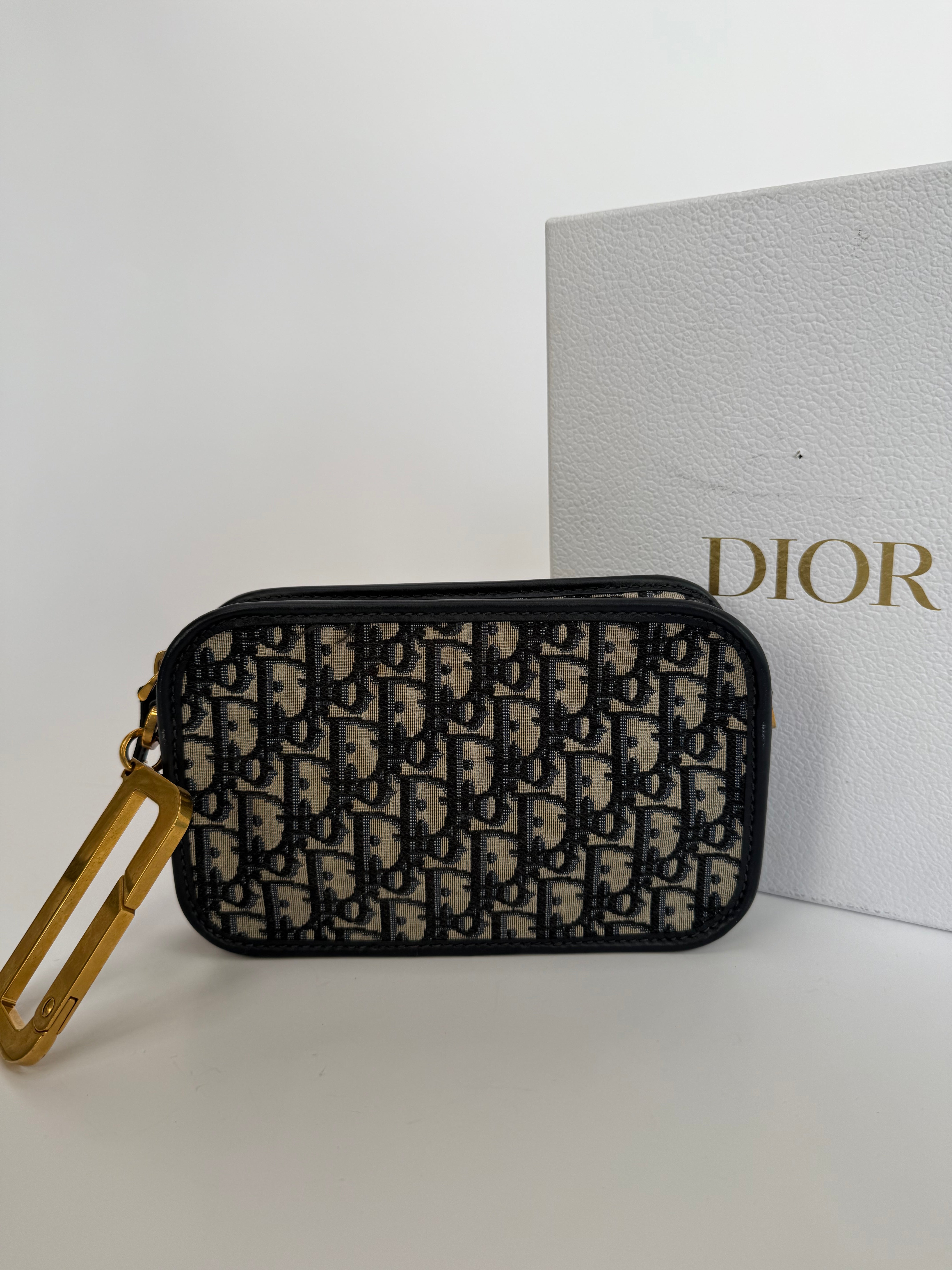 Christian Dior Diorquake Oblique Clutch