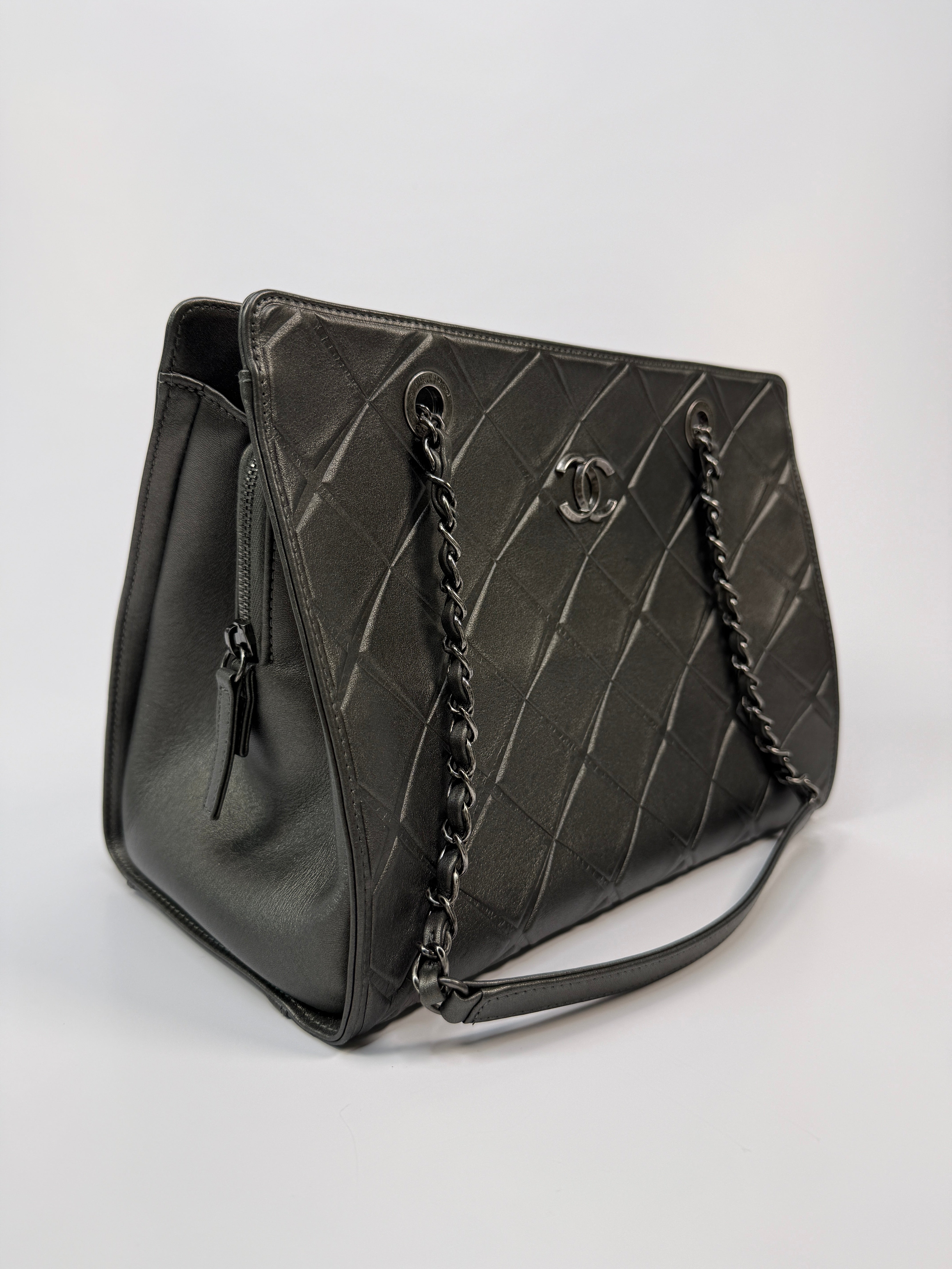 Chanel Metallic Tote Bag