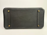 Hermès Birkin 35 Black Ardennes Leather With GHW
