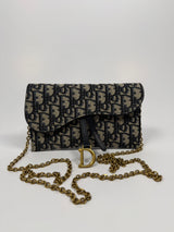 Christian Dior Medium Oblique Saddle Pouch