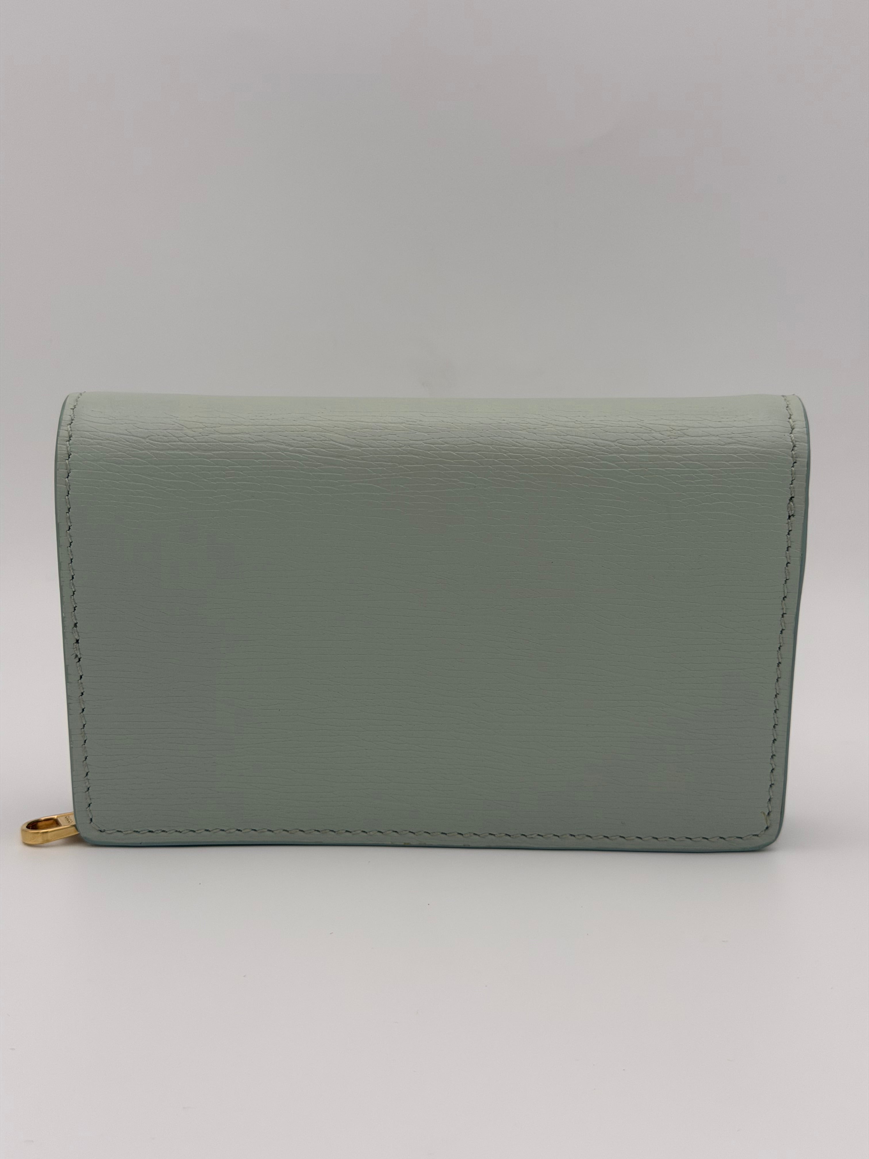 Gucci GG Embossed Wallet In Grey Leather With Gold Hardware. Authentic and preloved in excellent condition. Insured next day delivery. Verified by Luxe Cheshire.