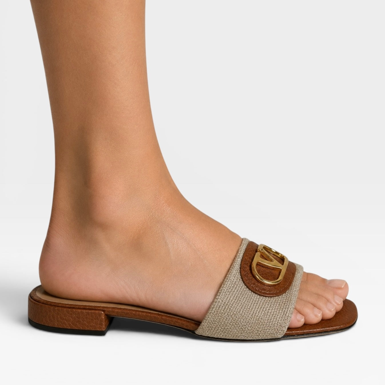 Valentino Garavani VLOGO Sandals (Size 5.5/UK 38.5)