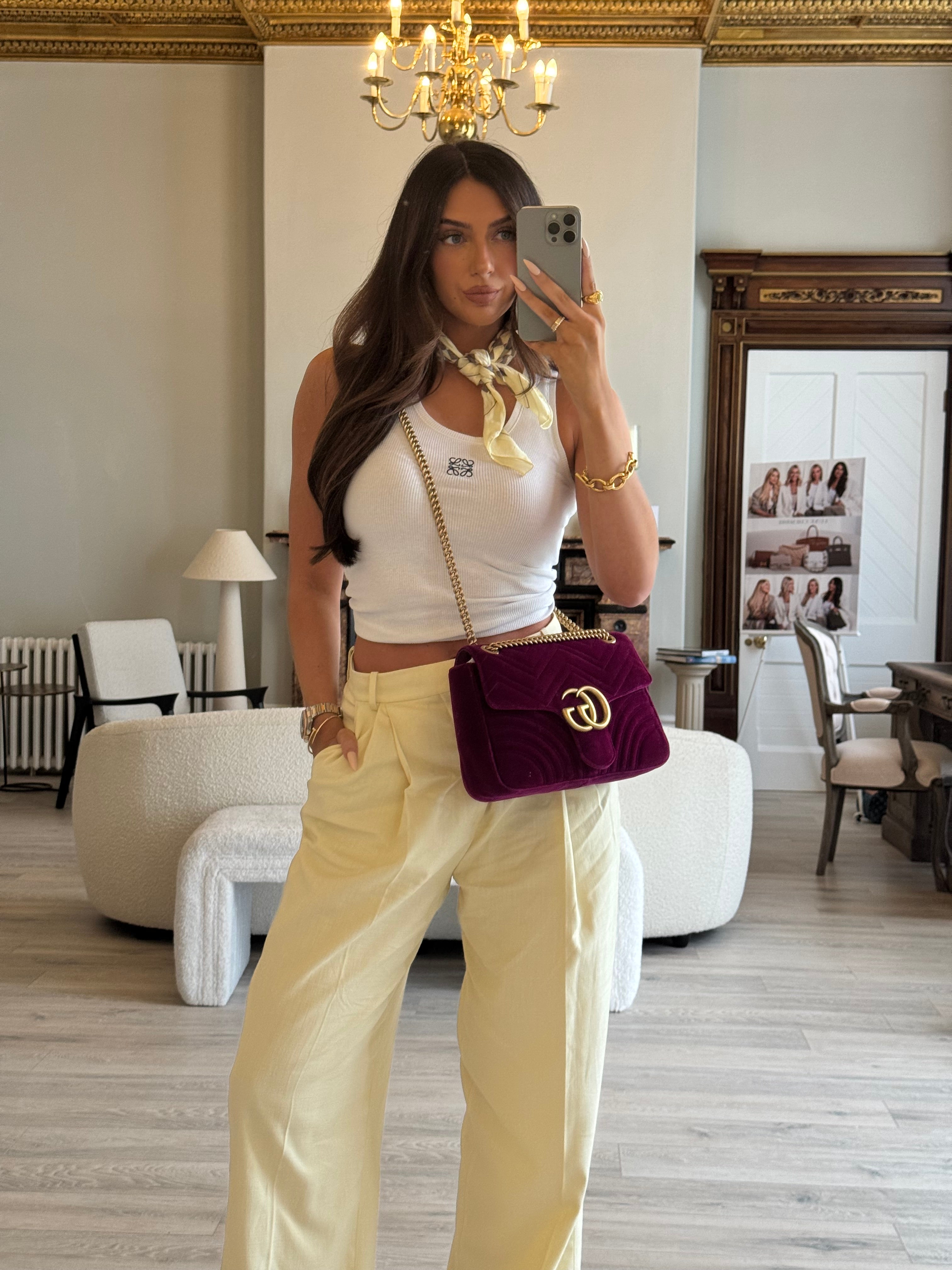 Gucci GG Medium Marmont Shoulder Bag