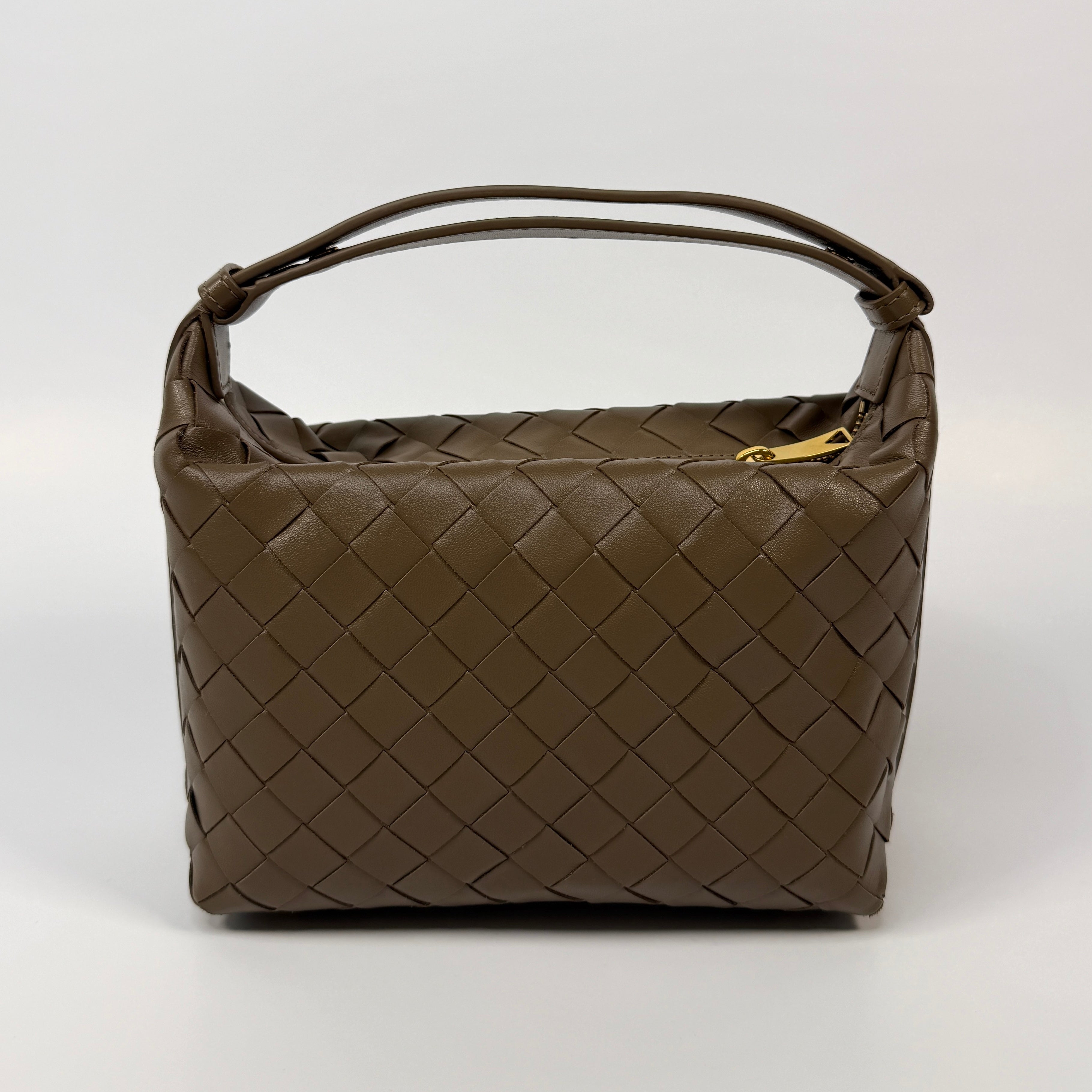 Bottega Veneta Mini Wallace Intrecciato Leather Shoulder Bag