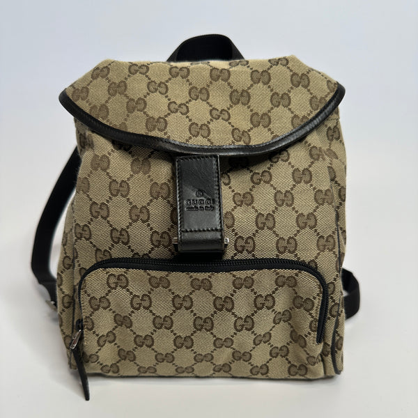 Gucci Mini Canvas Backpack