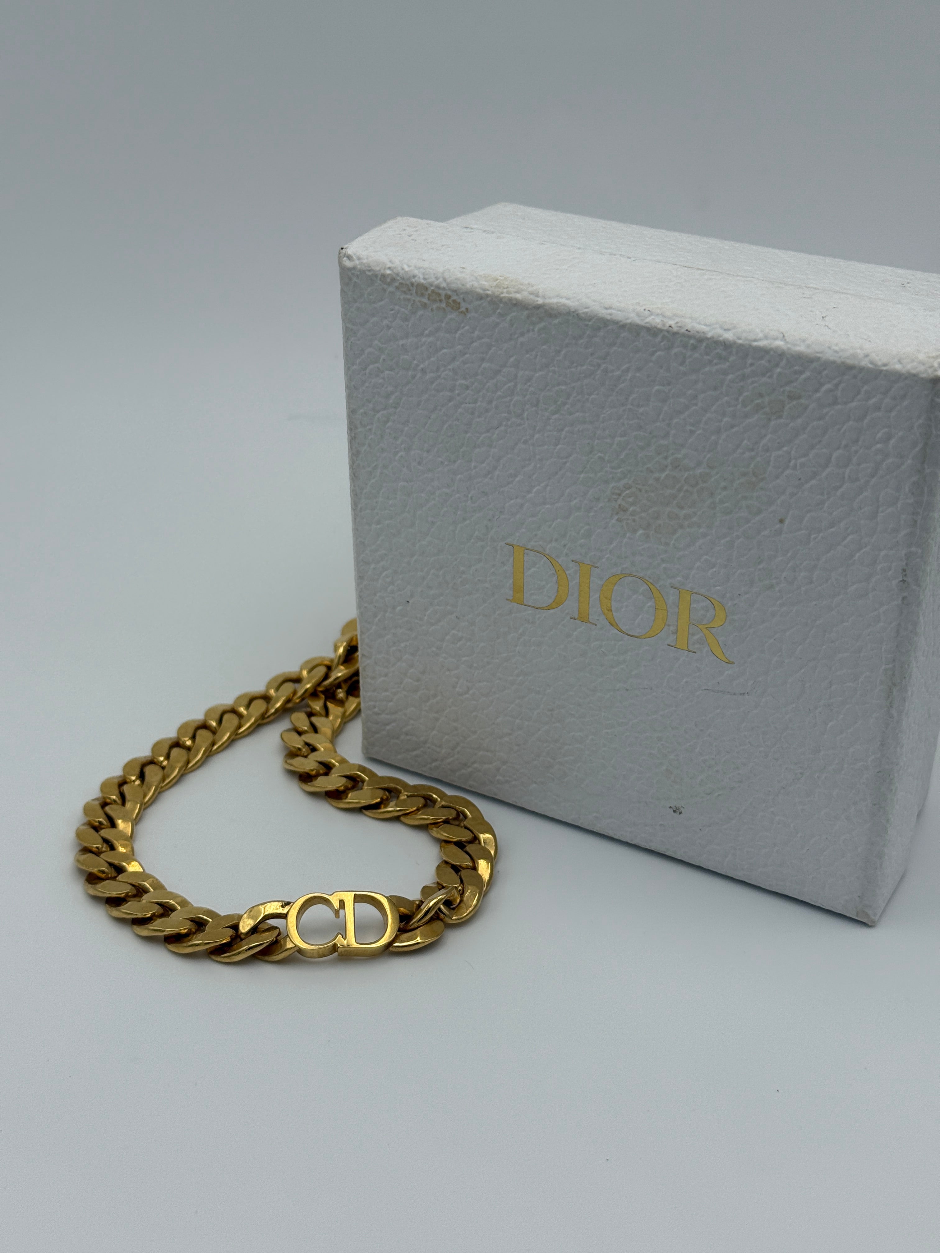 Christian Dior Gold Danseuse Etoile Choker