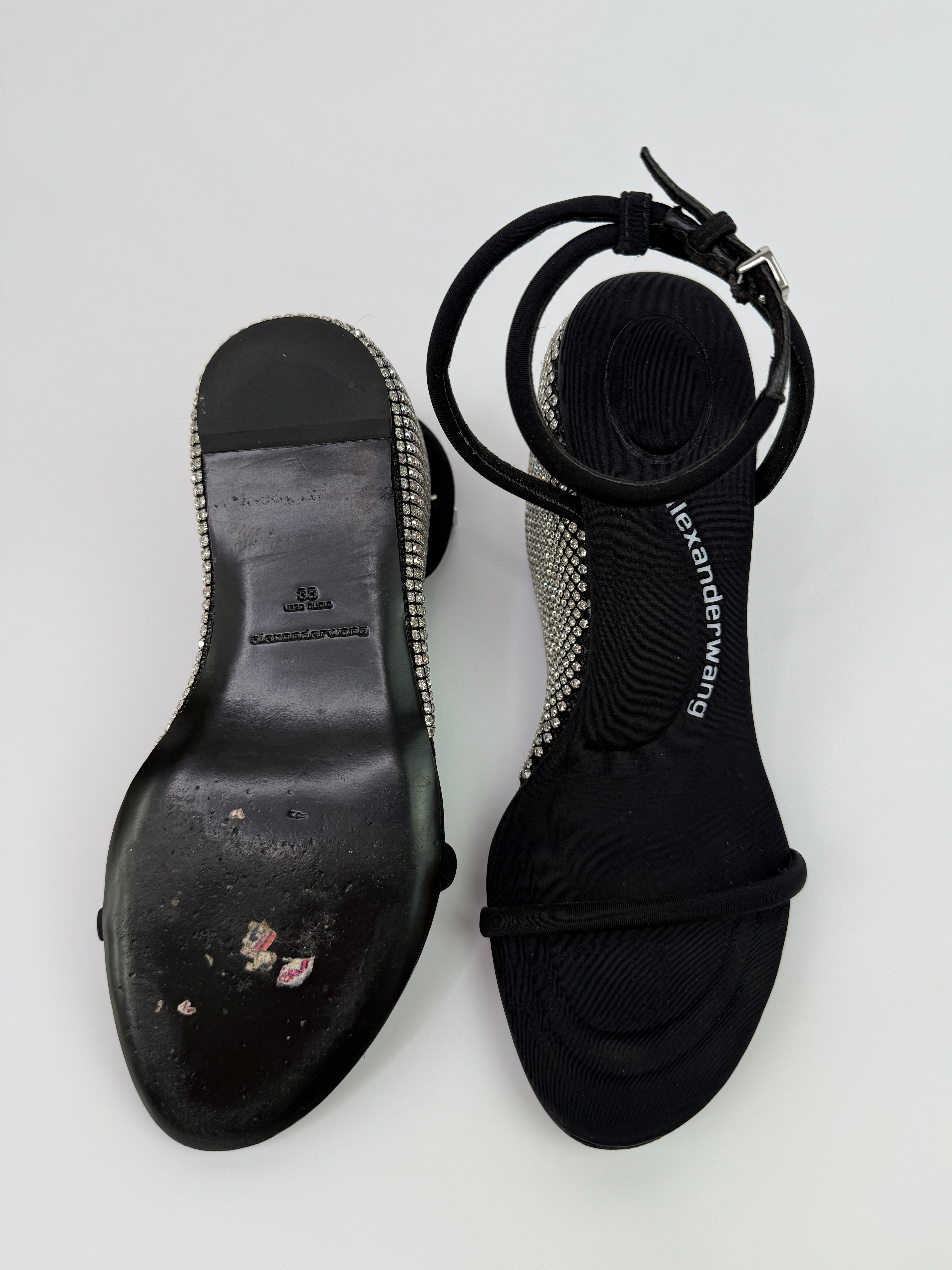 Alexander Wang Dahlia Crystal Wedges (Size 38/UK5)