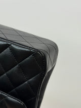 Chanel Medium Classic Double Flap Black Lambskin With GHW
