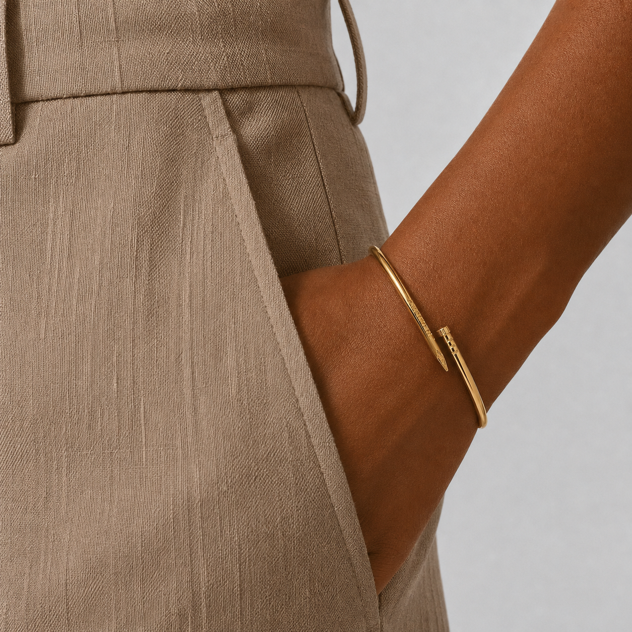 Juste Un Clou Bracelet In  18ct Yellow Gold