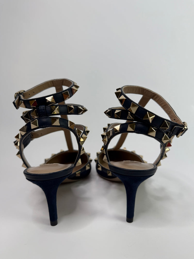 Valentino Garavani Rockstud Pumps (Size 37.5/UK4.5)