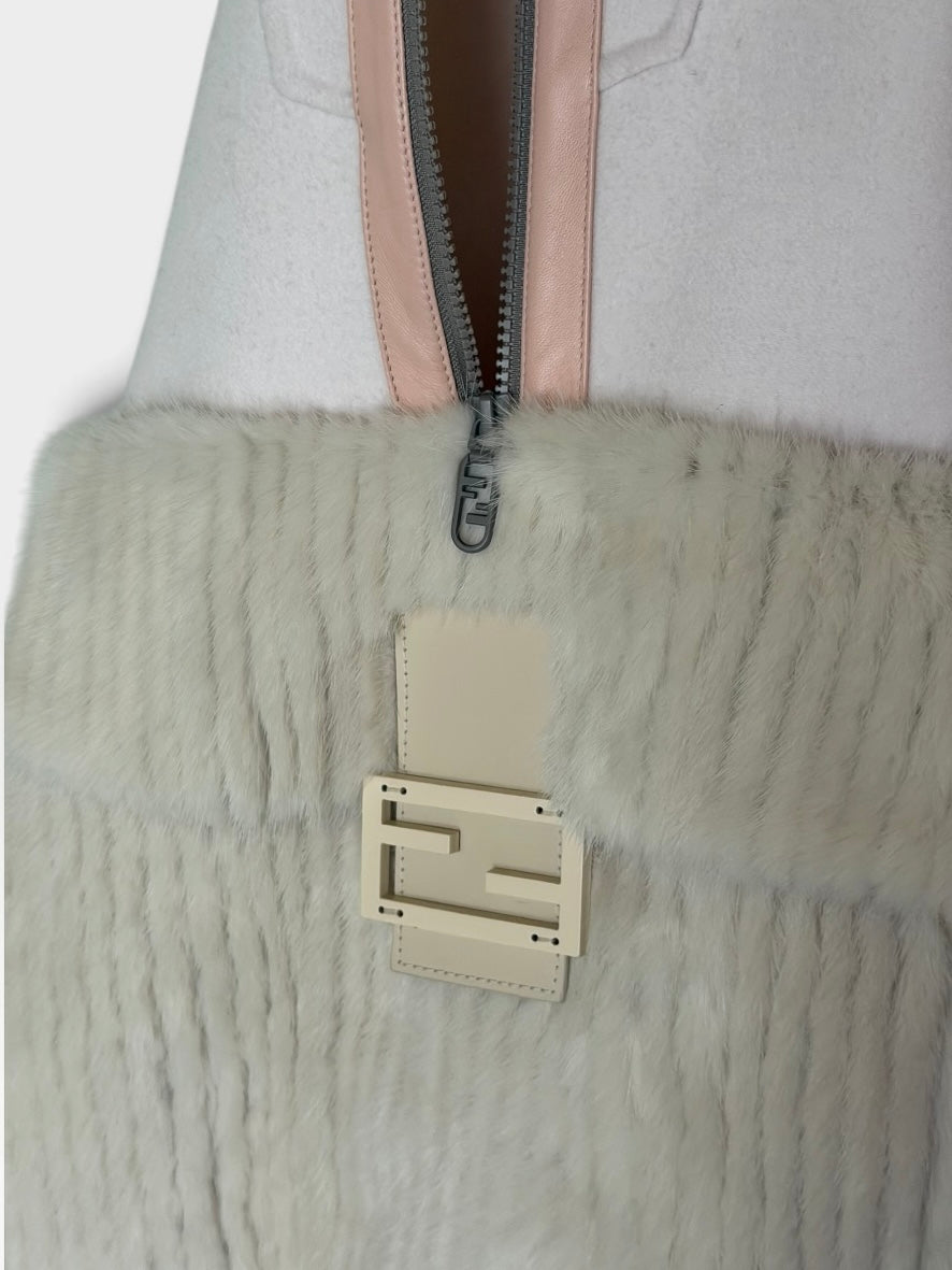 Fendi Cape In Pink Minx. 100% authentic and preloved in excellent condition