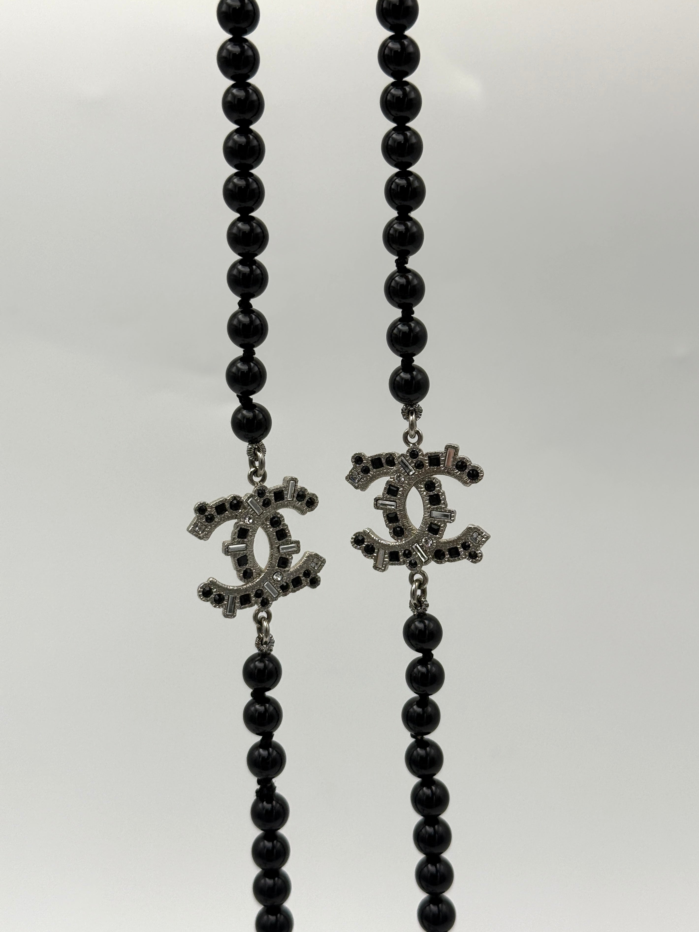 Chanel CC Beaded Necklace