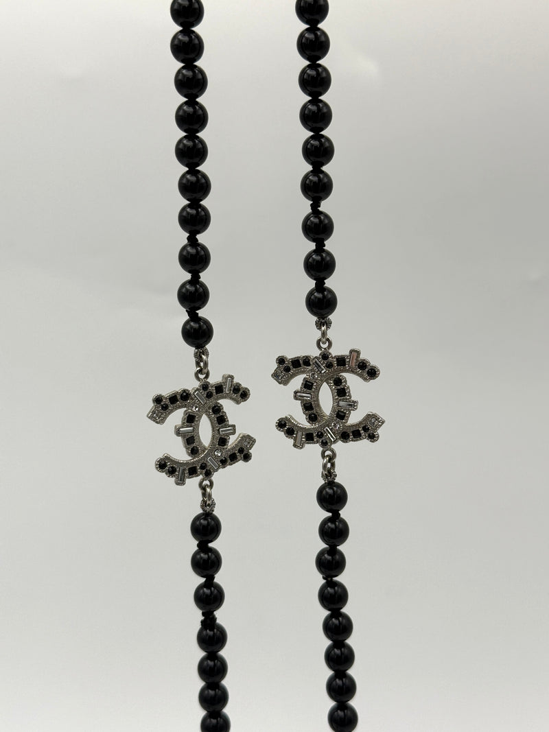 Chanel CC Beaded Necklace