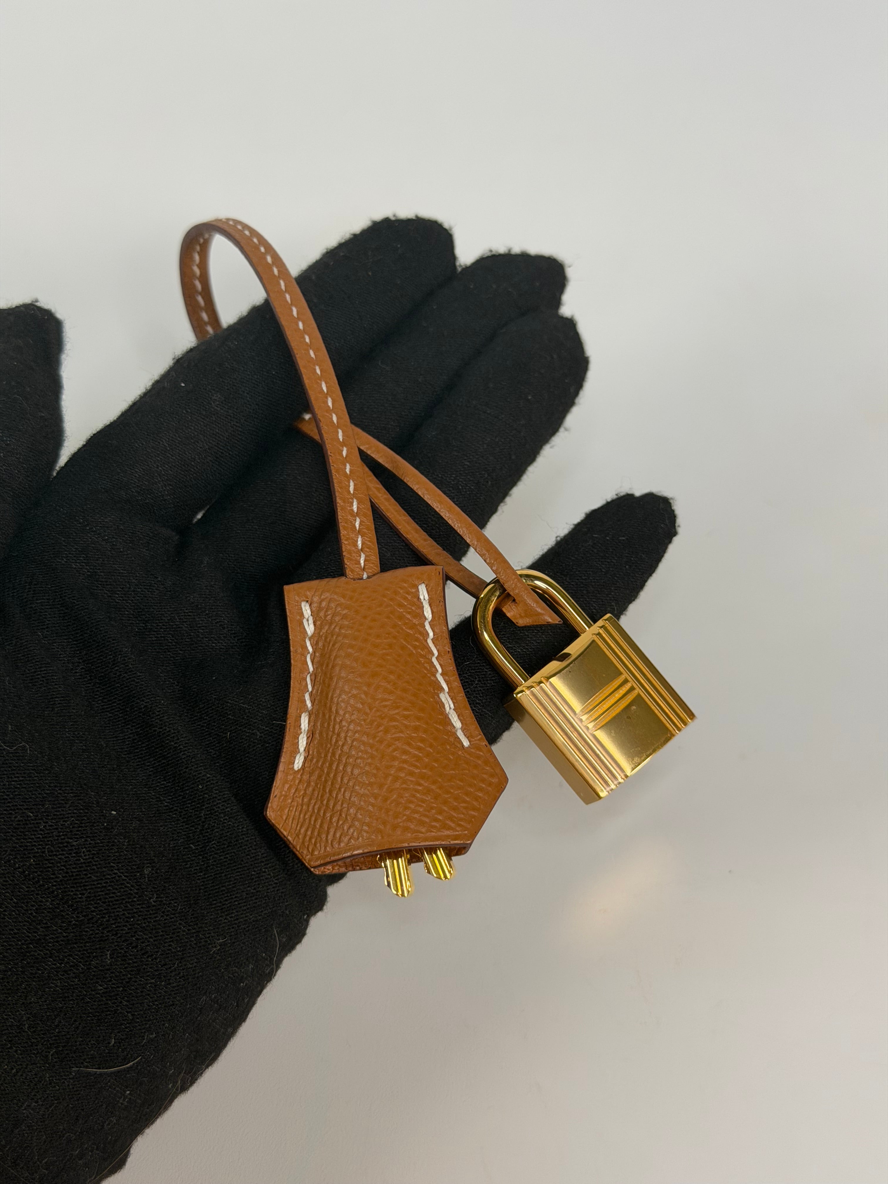 Hermès Birkin 30 In Gold Epsom Leather With Gold Hardware. Authentic and preloved in excellent condition. 