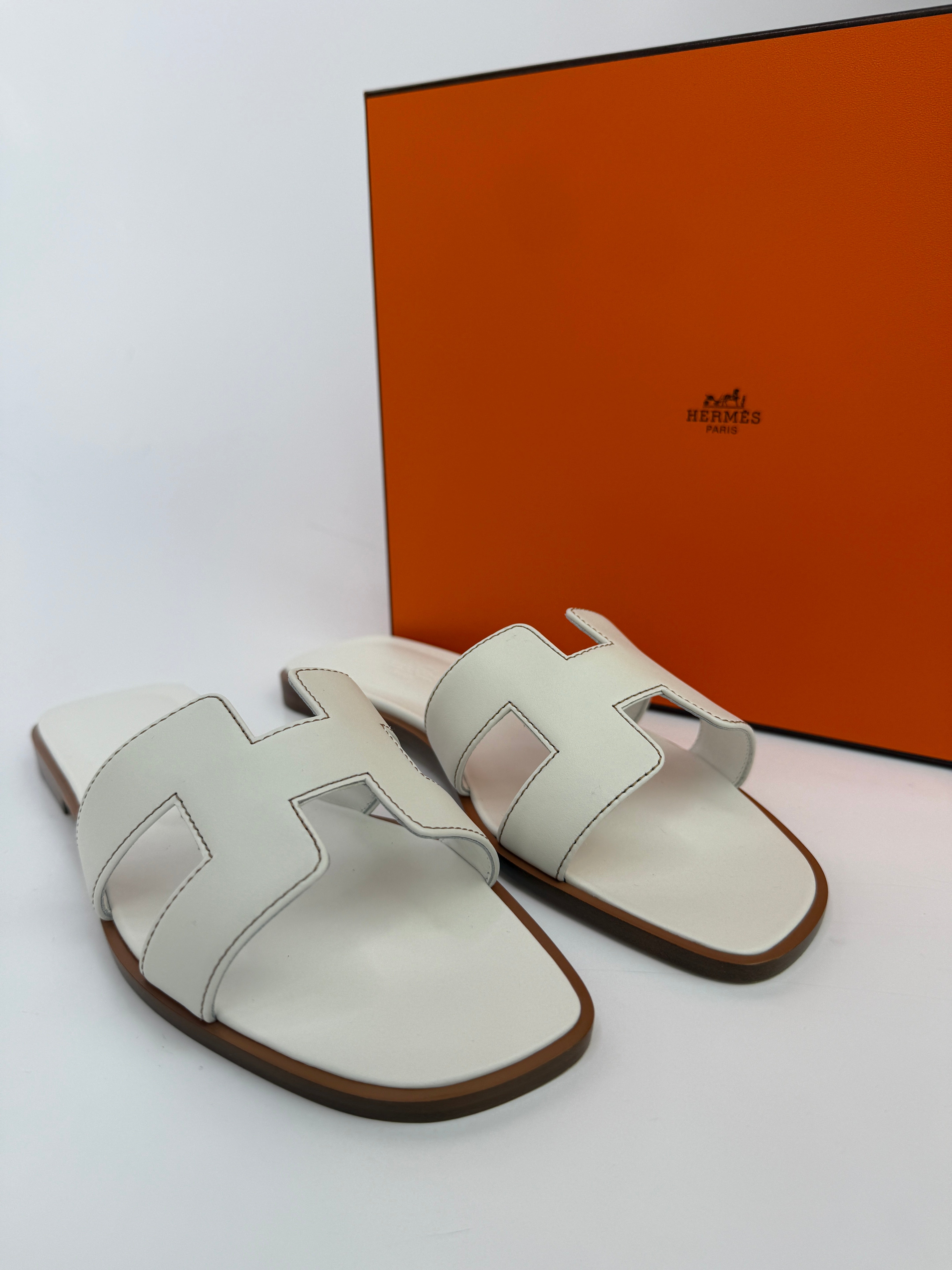 Hermès Oran Sandals (Size 37/UK4)
