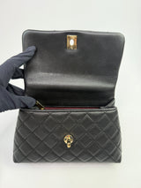 Chanel Small Coco In Black Caviar Leather With GHW