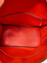 Hermès Birkin 35 Red Togo Leather With Palladium Hardware