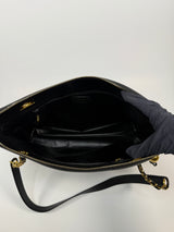 Chanel Vintage Black Caviar Tote Bag
