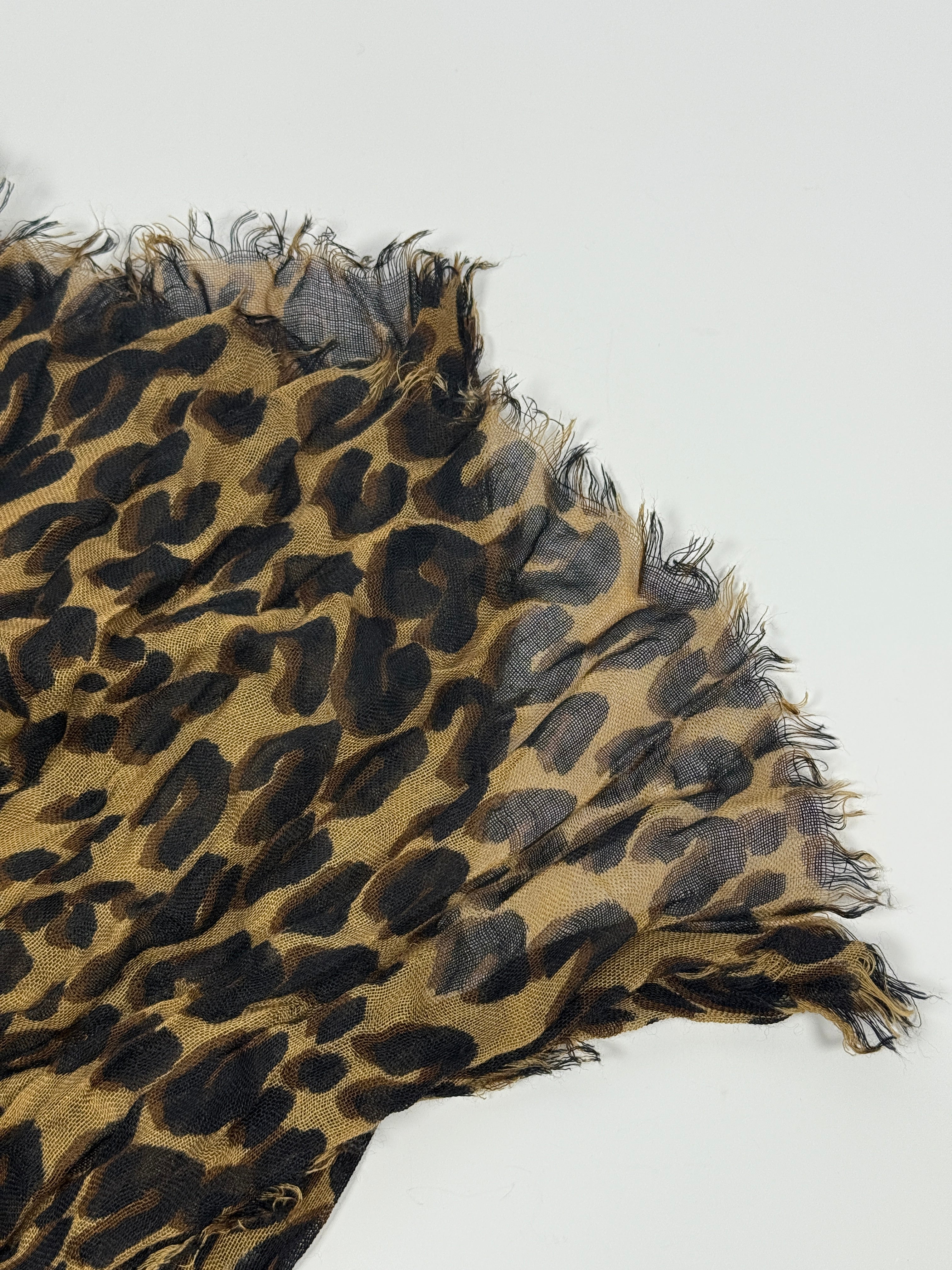 Authentic and Pre loved Louis Vuitton Leopard Stole In Very Good condition