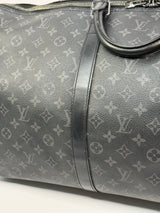Louis Vuitton Keepall Bandouliere 55 Monogram Eclipse