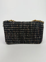 Chanel 19 Wallet On Chain In Tweed Fabric